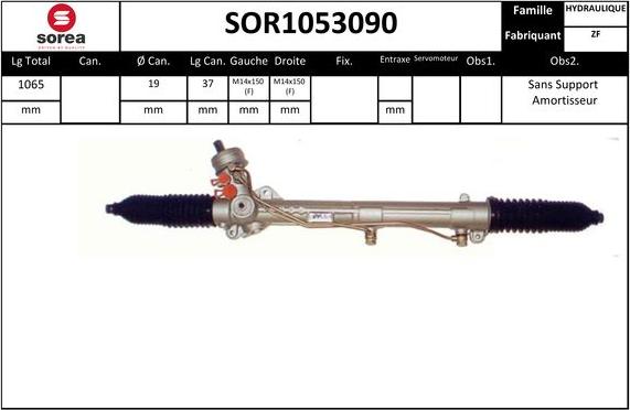 STARTCAR SOR1053090 - Stūres mehānisms autospares.lv