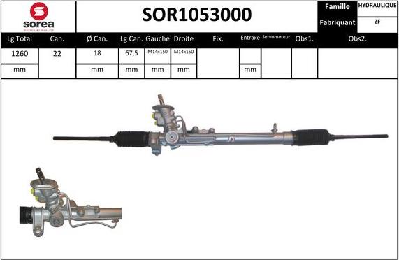 STARTCAR SOR1053000 - Stūres mehānisms autospares.lv