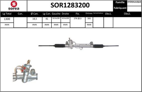 STARTCAR SOR1283200 - Stūres mehānisms autospares.lv