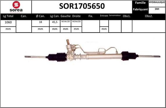 STARTCAR SOR1705650 - Stūres mehānisms www.autospares.lv