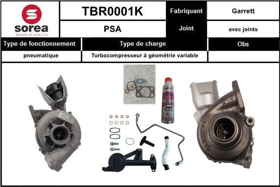 STARTCAR TBR0001K - Kompresors, Turbopūte autospares.lv