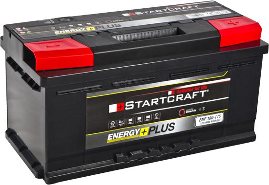 STARTCRAFT ENP 100-175 - Стартерная аккумуляторная батарея, АКБ www.autospares.lv