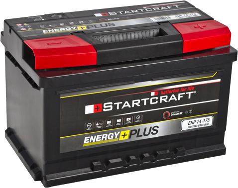 STARTCRAFT ENP 74-175 - Startera akumulatoru baterija www.autospares.lv