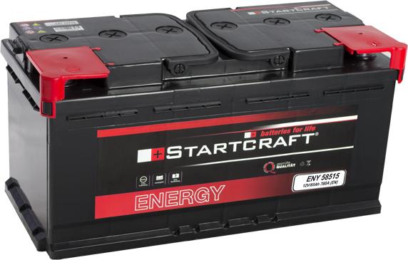 STARTCRAFT ENY 58515 - Startera akumulatoru baterija autospares.lv