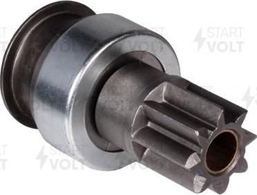 StartVOLT VCS 2202 - Ведущая шестерня, бендикс, стартер www.autospares.lv