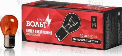 StartVOLT VL-BAY15D-03 - Bulb, brake / tail light www.autospares.lv