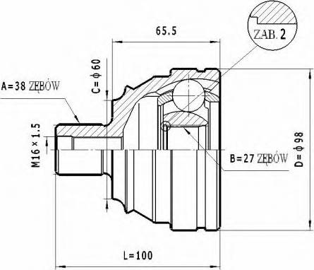 Statim C.315 - Joint Kit, drive shaft www.autospares.lv