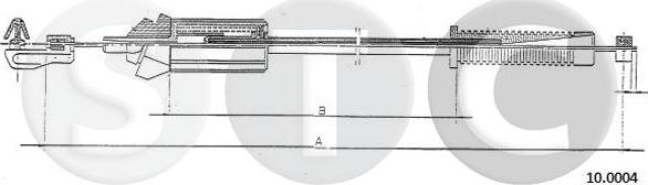 STC T480897 - Akseleratora trose www.autospares.lv