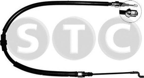 STC T480395 - Тросик, cтояночный тормоз www.autospares.lv