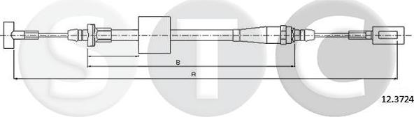 STC T481394 - Trose, Stāvbremžu sistēma www.autospares.lv