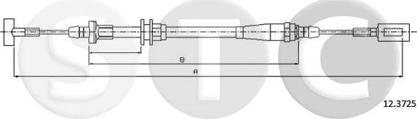 STC T481395 - Trose, Stāvbremžu sistēma www.autospares.lv