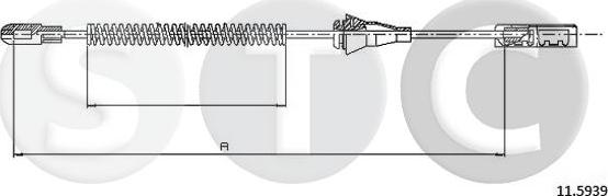 STC T482545 - Trose, Stāvbremžu sistēma www.autospares.lv