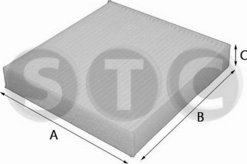 STC T420062 - Filter, interior air www.autospares.lv