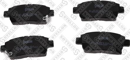 Stellox 982 002B-SX - Brake Pad Set, disc brake www.autospares.lv