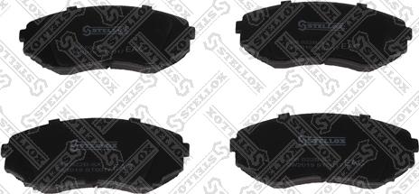 Stellox 408 022B-SX - Brake Pad Set, disc brake www.autospares.lv