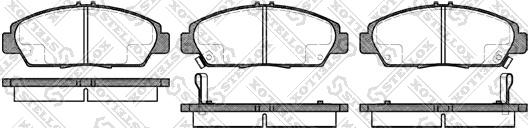 Stellox 417 002B-SX - Bremžu uzliku kompl., Disku bremzes www.autospares.lv