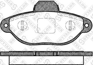 GMC 2143602 - Brake Pad Set, disc brake www.autospares.lv