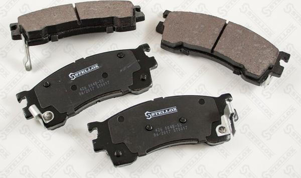 Stellox 426 004B-SX - Brake Pad Set, disc brake www.autospares.lv