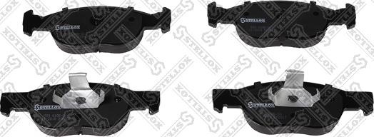 Stellox 599 010B-SX - Brake Pad Set, disc brake www.autospares.lv