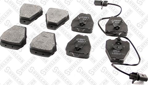 Stellox 519 002B-SX - Brake Pad Set, disc brake www.autospares.lv