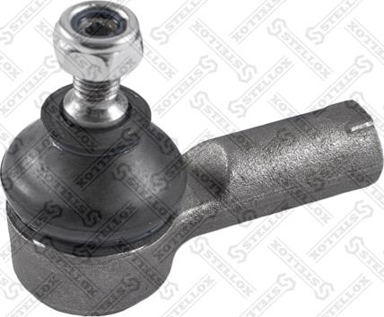 Stellox 51-72002A-SX - Наконечник рулевой тяги, шарнир www.autospares.lv