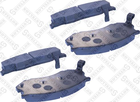 Stellox 647 004-SX - Brake Pad Set, disc brake www.autospares.lv