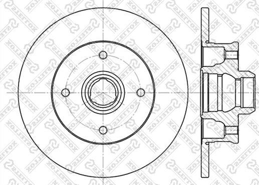 Stellox 6020-9935-SX - Bremžu diski autospares.lv