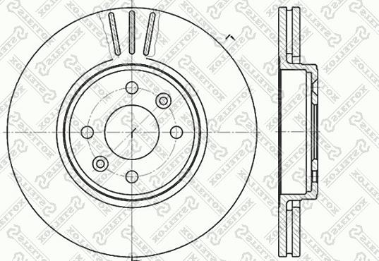 Jurid 562103JC - Bremžu diski www.autospares.lv