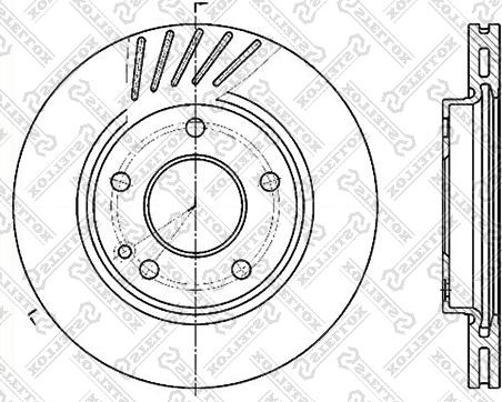 Ferodo DDF1035C-1 - Bremžu diski www.autospares.lv