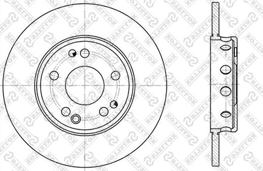 Stellox 6020-3606-SX - Bremžu diski autospares.lv