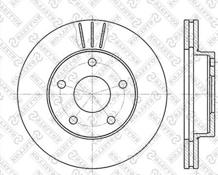 Mintex MDC370 - Bremžu diski www.autospares.lv