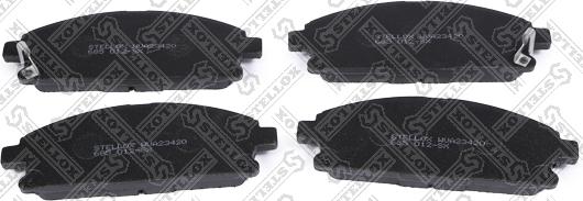 Stellox 685 012-SX - Brake Pad Set, disc brake www.autospares.lv