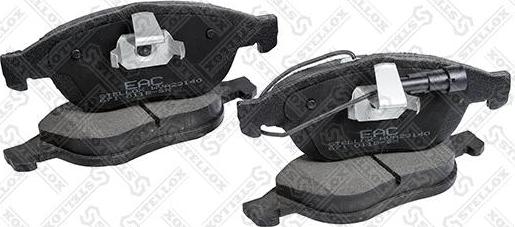 Stellox 671 011B-SX - Brake Pad Set, disc brake www.autospares.lv