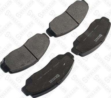 Stellox 000 546B-SX - Brake Pad Set, disc brake www.autospares.lv