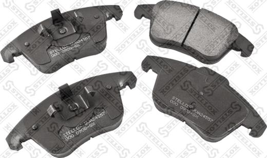 Stellox 000 090B-SX - Brake Pad Set, disc brake www.autospares.lv