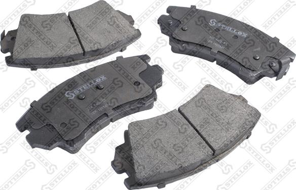 Stellox 000 048B-SX - Brake Pad Set, disc brake www.autospares.lv