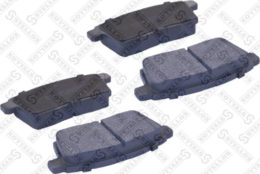 Stellox 000 067-SX - Brake Pad Set, disc brake www.autospares.lv