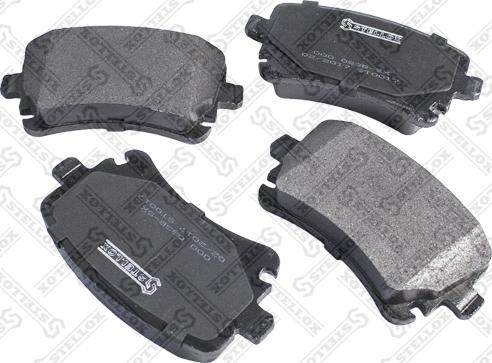 Stellox 000 083B-SX - Brake Pad Set, disc brake www.autospares.lv