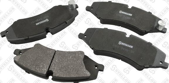 Stellox 000 349B-SX - Brake Pad Set, disc brake www.autospares.lv