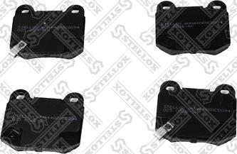 Stellox 025 052B-SX - Brake Pad Set, disc brake www.autospares.lv