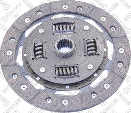 Stellox 07-00093-SX - Clutch Disc www.autospares.lv