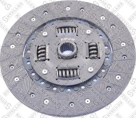 Stellox 07-00048-SX - Диск сцепления, фрикцион www.autospares.lv