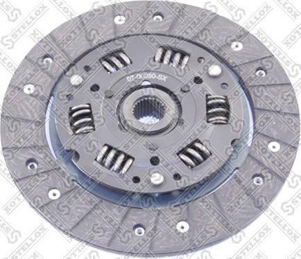 Stellox 07-00050-SX - Диск сцепления, фрикцион www.autospares.lv