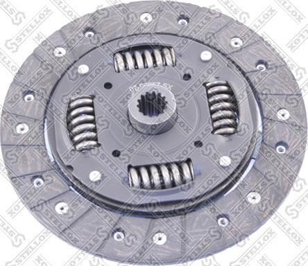 Stellox 07-00057-SX - Диск сцепления, фрикцион www.autospares.lv