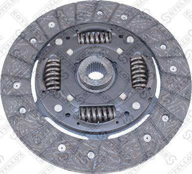 Stellox 07-00080-SX - Диск сцепления, фрикцион www.autospares.lv