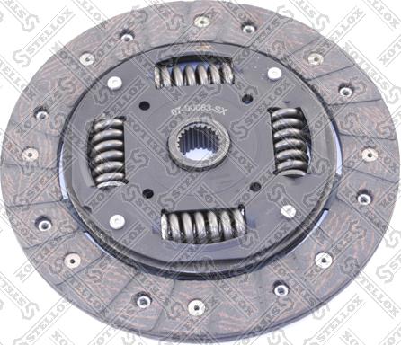 Stellox 07-00083-SX - Диск сцепления, фрикцион www.autospares.lv