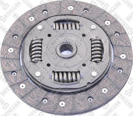 Stellox 07-00039-SX - Диск сцепления, фрикцион www.autospares.lv