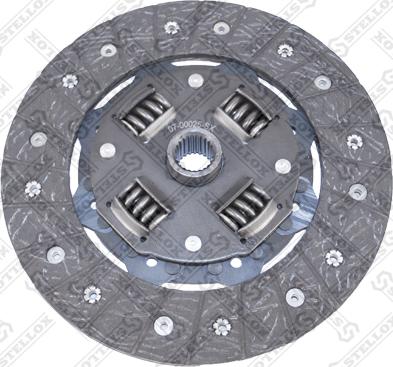 Stellox 07-00025-SX - Диск сцепления, фрикцион www.autospares.lv