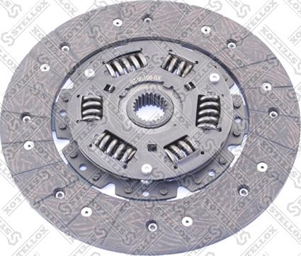 Stellox 07-00108-SX - Clutch Disc www.autospares.lv