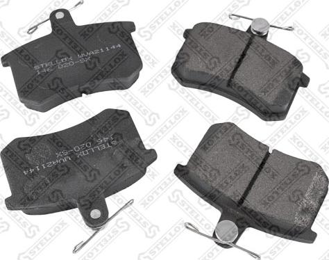 Stellox 146 020-SX - Brake Pad Set, disc brake www.autospares.lv